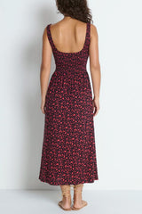 Nation Adeline Midi Dress in Dancing Floral Flora