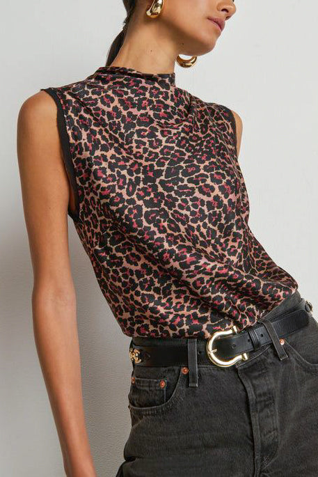 Nation Delilah Tank in Winter Leopard