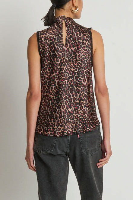 Nation Delilah Tank in Winter Leopard