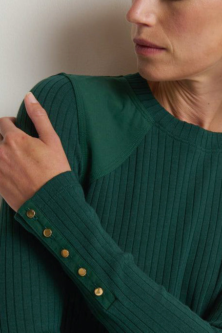 Nation Maxine Long Sleeve in Pine