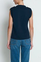 Nation Mikka Buttoned Shoulder Tank in Night Sky - Viva Diva Boutique