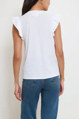 Nation Paulette Tank in White