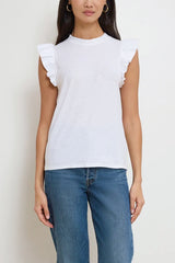 Nation Paulette Tank in White