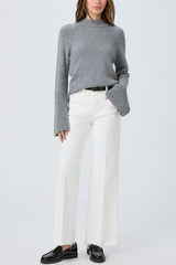 Paige Denim Anessa 31” W/ Utility Pockets in Tonal Ecru - Viva Diva Boutique