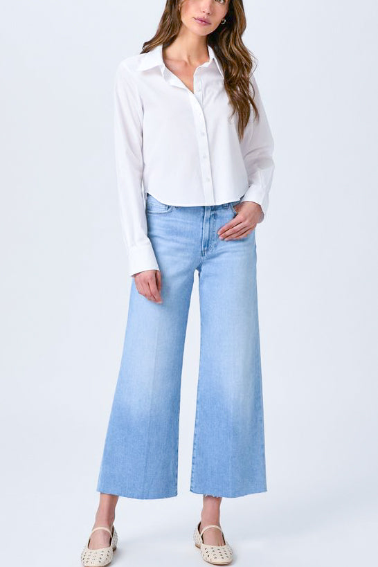 Paige Denim Anessa Raw Hem in Luminaries - Viva Diva Boutique