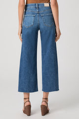 Paige Denim Anessa with Twisted Outseam Panel in Hollyhock