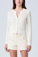 Paige Denim Fallon Short in Quartz Sand