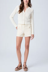 Paige Denim Fallon Short in Quartz Sand