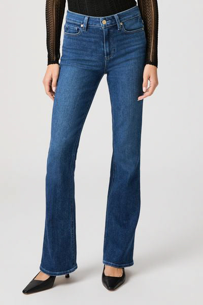 Paige Denim High Rise Laurel Canyon in Aerial