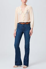 Paige Denim High Rise Laurel Canyon in Berlin - Viva Diva Boutique