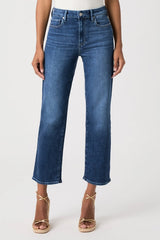 Paige Denim Mason Ankle Reverse Seamed Beltloops in Beachline