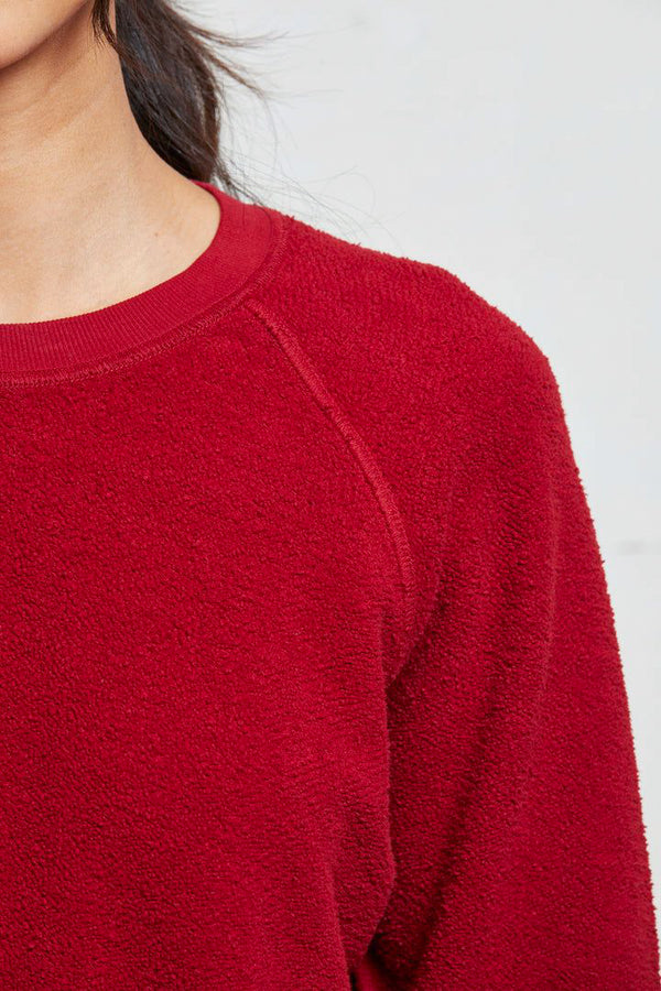 Perfect White Tee Ziggy Sweatshirt in Maple - Viva Diva Boutique