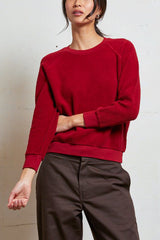 Perfect White Tee Ziggy Sweatshirt in Maple - Viva Diva Boutique