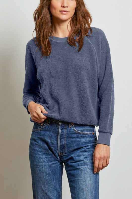 Perfect White Tee Ziggy Sweatshirt in Night - Viva Diva Boutique