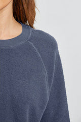 Perfect White Tee Ziggy Sweatshirt in Night - Viva Diva Boutique