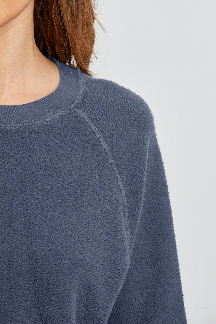 Perfect White Tee Ziggy Sweatshirt in Night - Viva Diva Boutique