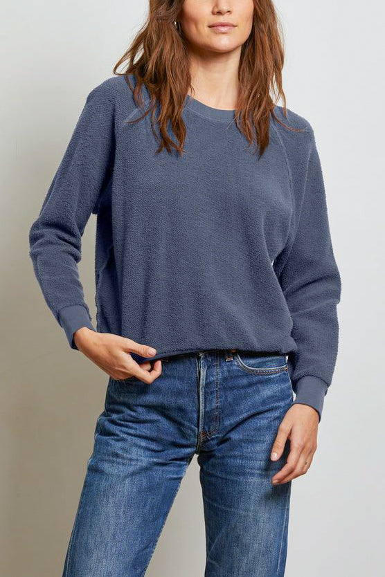 Perfect White Tee Ziggy Sweatshirt in Night - Viva Diva Boutique