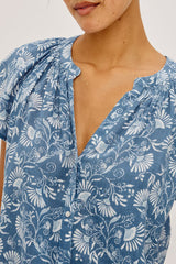 Rails Alena Shirt in Blue Cassia