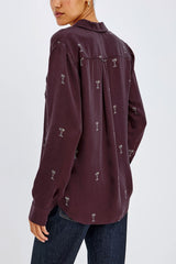 Rails Alyssa Shirt in Oxblood Martini