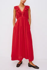 Rails Beaux Dress in Tomato