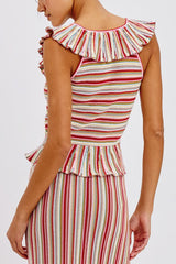 Rails Carmelita Top in Havana Stripe