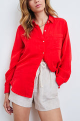 Rails Ellis Top in Cherry - Viva Diva Boutique