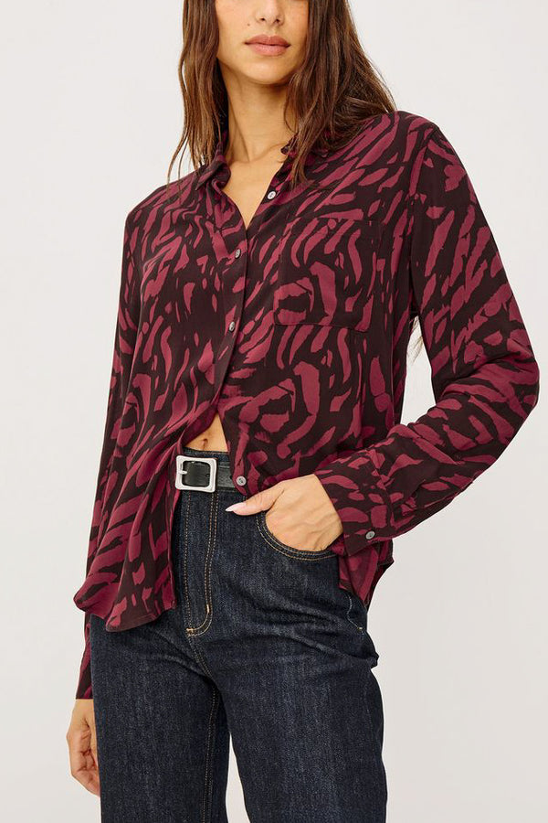 Rails Josephine in Oxblood Tiger Stripe - Viva Diva Boutique