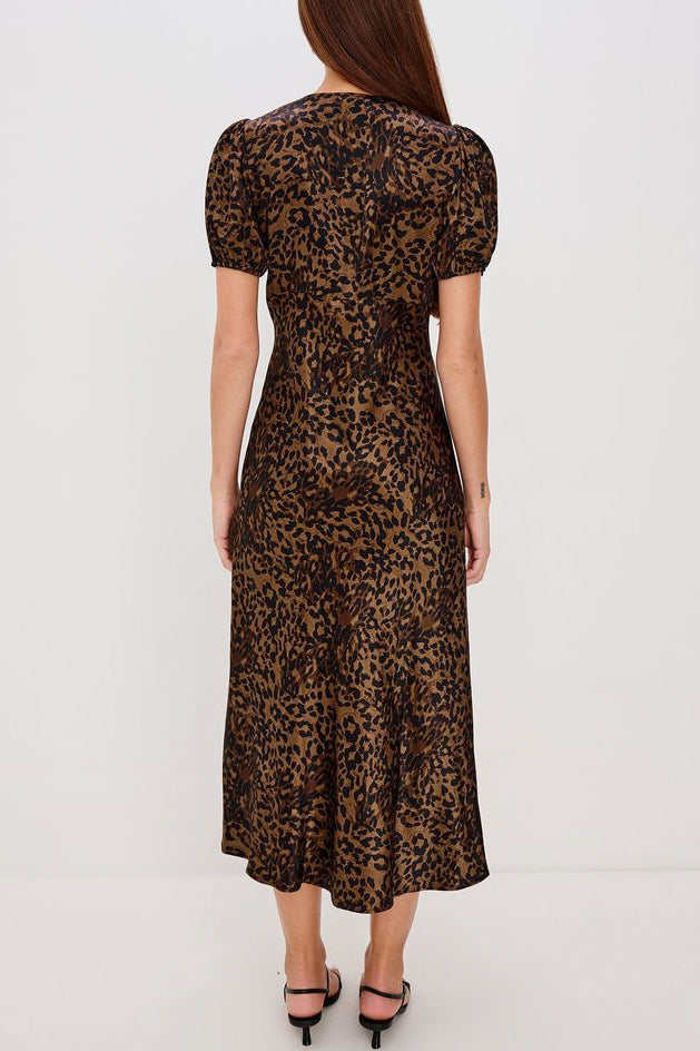 Rails Junia Dress in Ginger Spotted