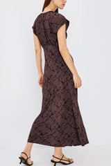 Rails Kourt Dress in Brown Obsidian