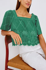 Rails Laine Top in Clover