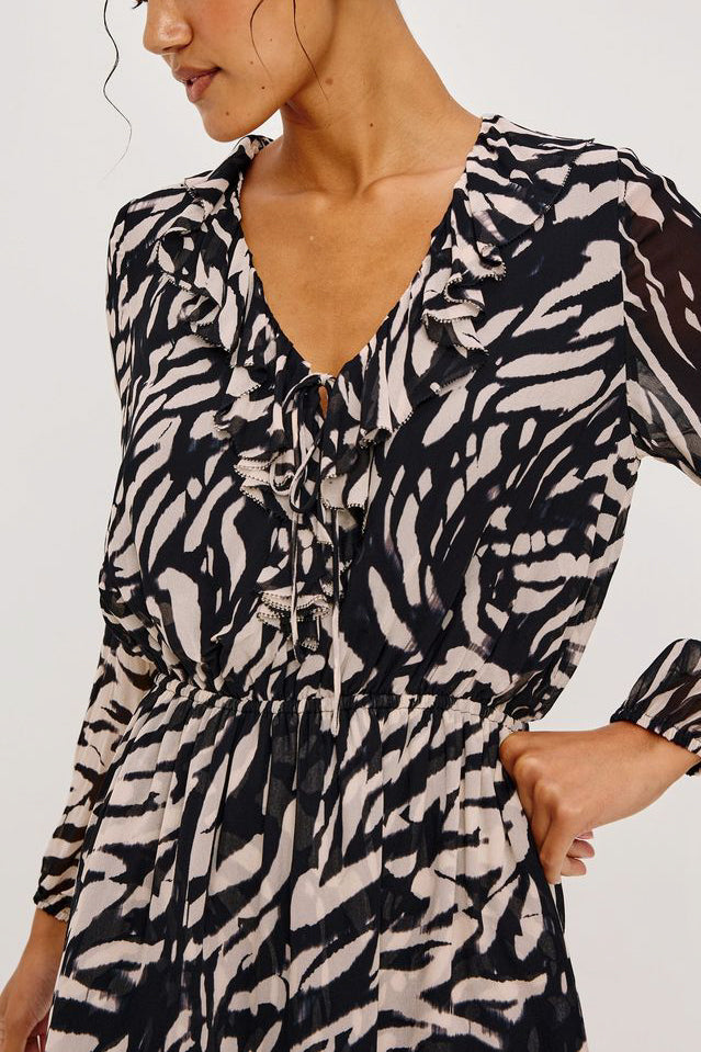 Rails Lucresia in Ivory Tiger Stripe