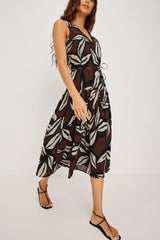 Rails Maeve Dress in Cocoa Floral