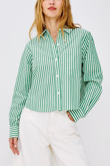 Rails Ramy Top in Emerald Stripe