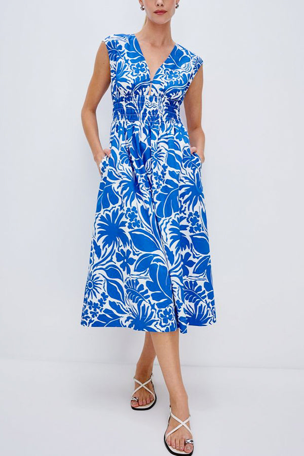 Rails Roxanne Dress in Blue Riviera