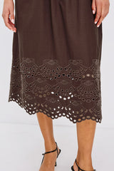 Rails Roxanne Dress in Espresso - Viva Diva Boutique