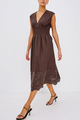 Rails Roxanne Dress in Espresso - Viva Diva Boutique
