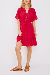 Rails Winslow Dress in Tomato