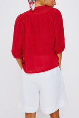 Rails X Giadzy Theia Top in Tomato