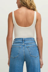 Z Supply Renae Rib Tank Top in Cloud