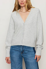 Sanctuary Cardi in Heather Grey Sparkle