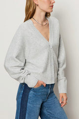 Sanctuary Cardi in Heather Grey Sparkle