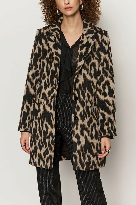 Sanctuary Downtown Jacket in Leopard Mirage - Viva Diva Boutique