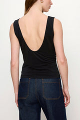 Sanctuary Scoop Back Tank in Black
