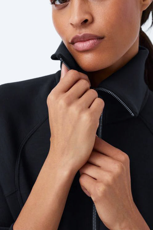 Spanx Air Essentials Half Zip Sweatshirt - Viva Diva Boutique