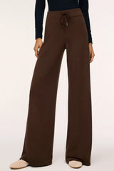 Spanx Air Essentials Wide Leg Pant in Umber Root