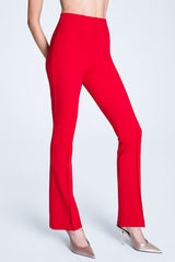 Spanx Ponte Microflare Pant in True Red - Viva Diva Boutique