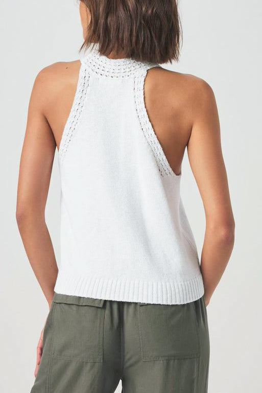 Splendid Talula Sweater Tank in White