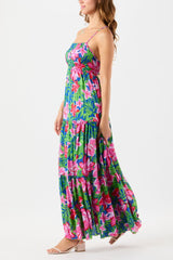 Tiare Hawaii Kailani Maxi Dress in Honduras Blue - Viva Diva Boutique