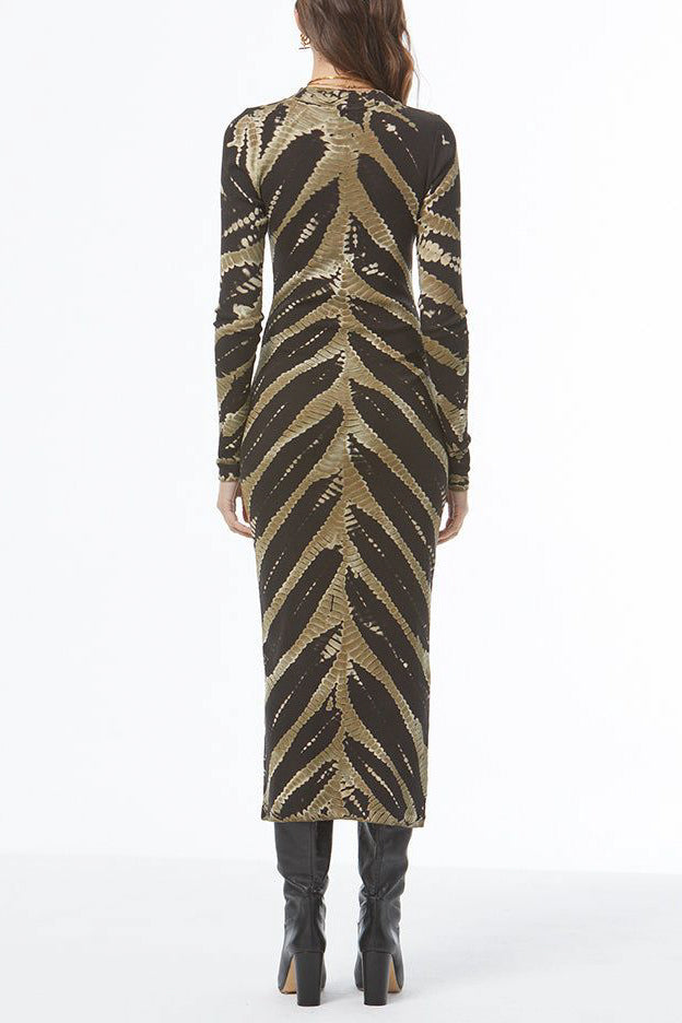YFB  Dax Dress in Black Savannah Wash