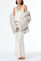 YFB Flossie Maxi Skirt in Oyster